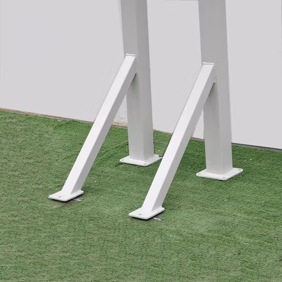 Supports à vélos empilables à 2 niveaux assistés par gaz en acier galvanisé